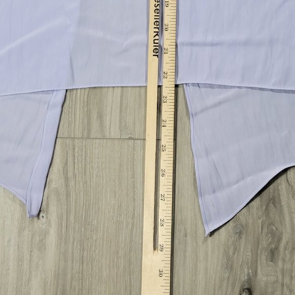 Ramy Brook Top Women's Large Lavender River Open Back Tech New - Picture 8 of 8